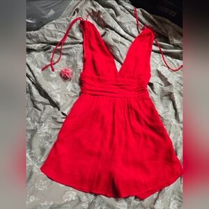 Red Romper Brandy Melv Style
